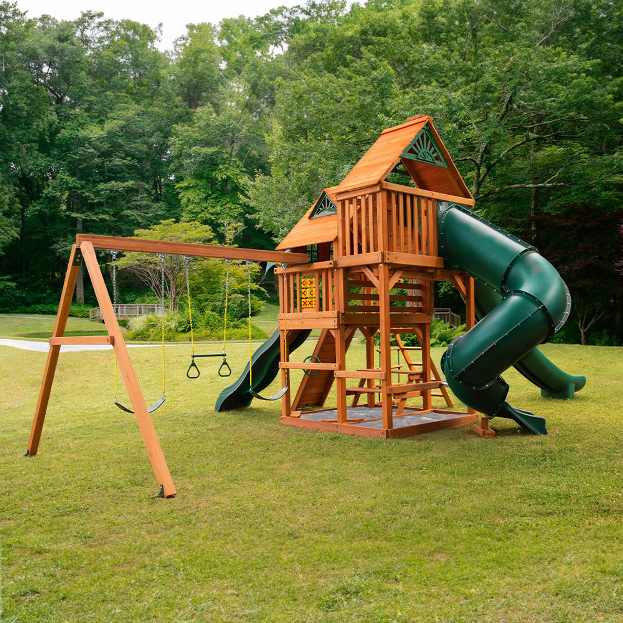 Gorilla Great Skye II Treehouse Swing Set