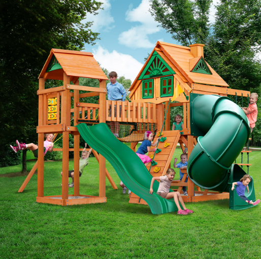 Wilderness Gym w/ Treehouse Add-On Wilderness Gym w/ Treehouse Add-On